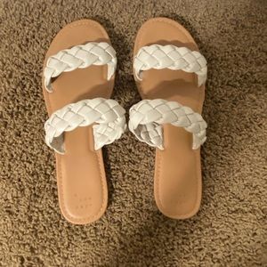 Braided sandals